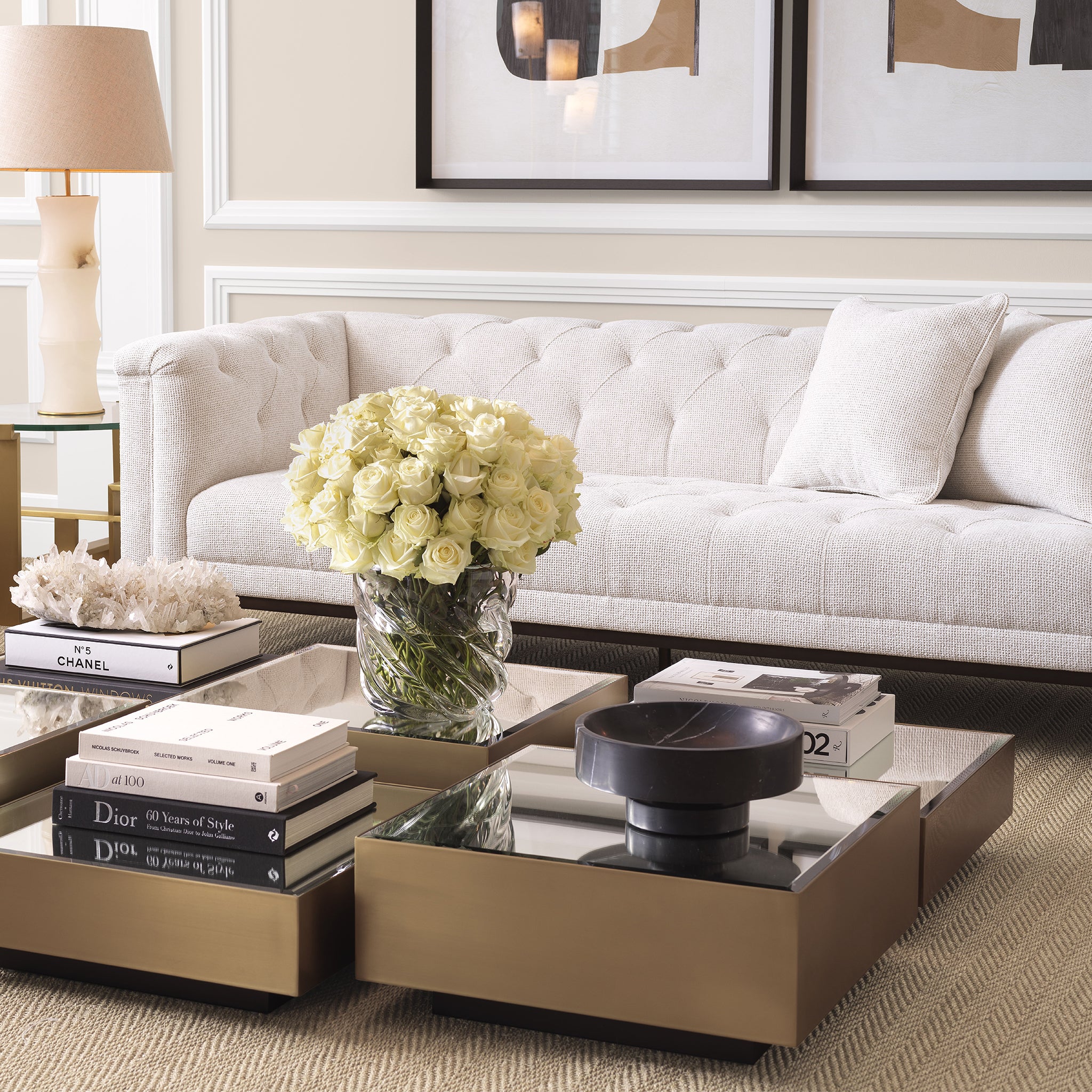 eichholtz sofa cesare loveseats & sofas