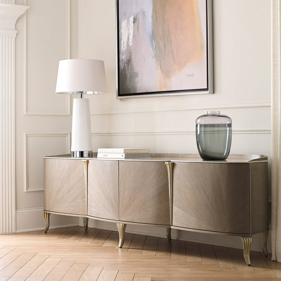 caracole lillian entertainment console cabinets