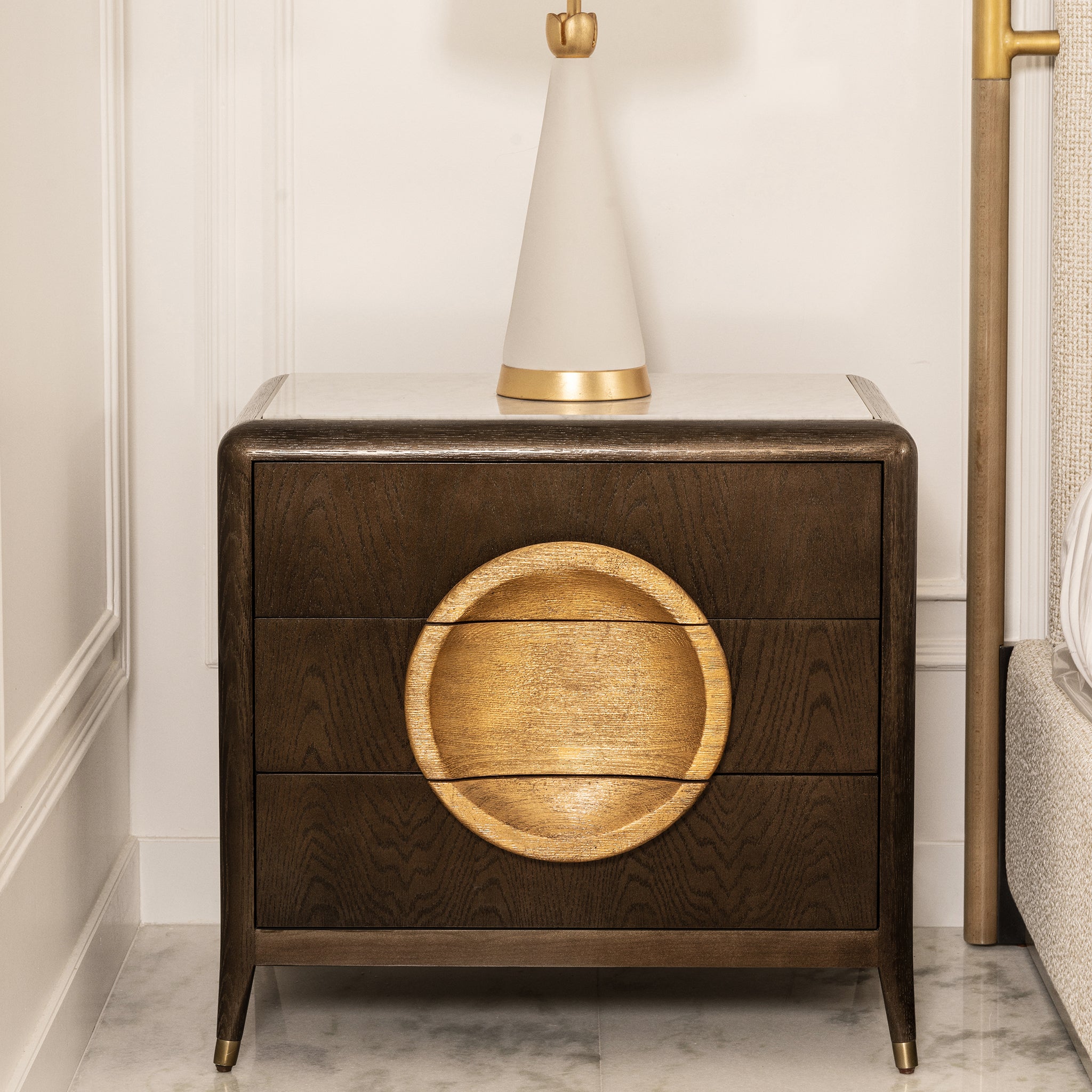 theodore alexander collins nightstand ii nightstands