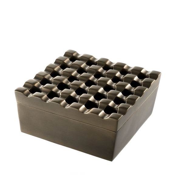 eichholtz ashtray deluxe dark bar & accessories