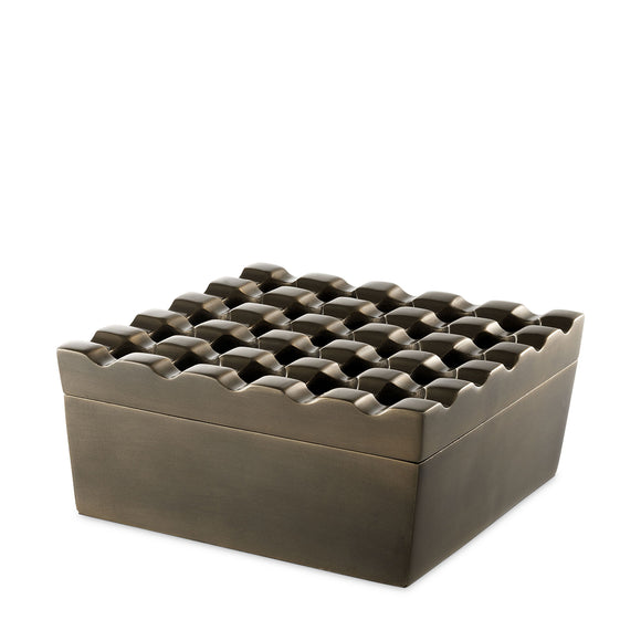 eichholtz ashtray deluxe dark bar & accessories