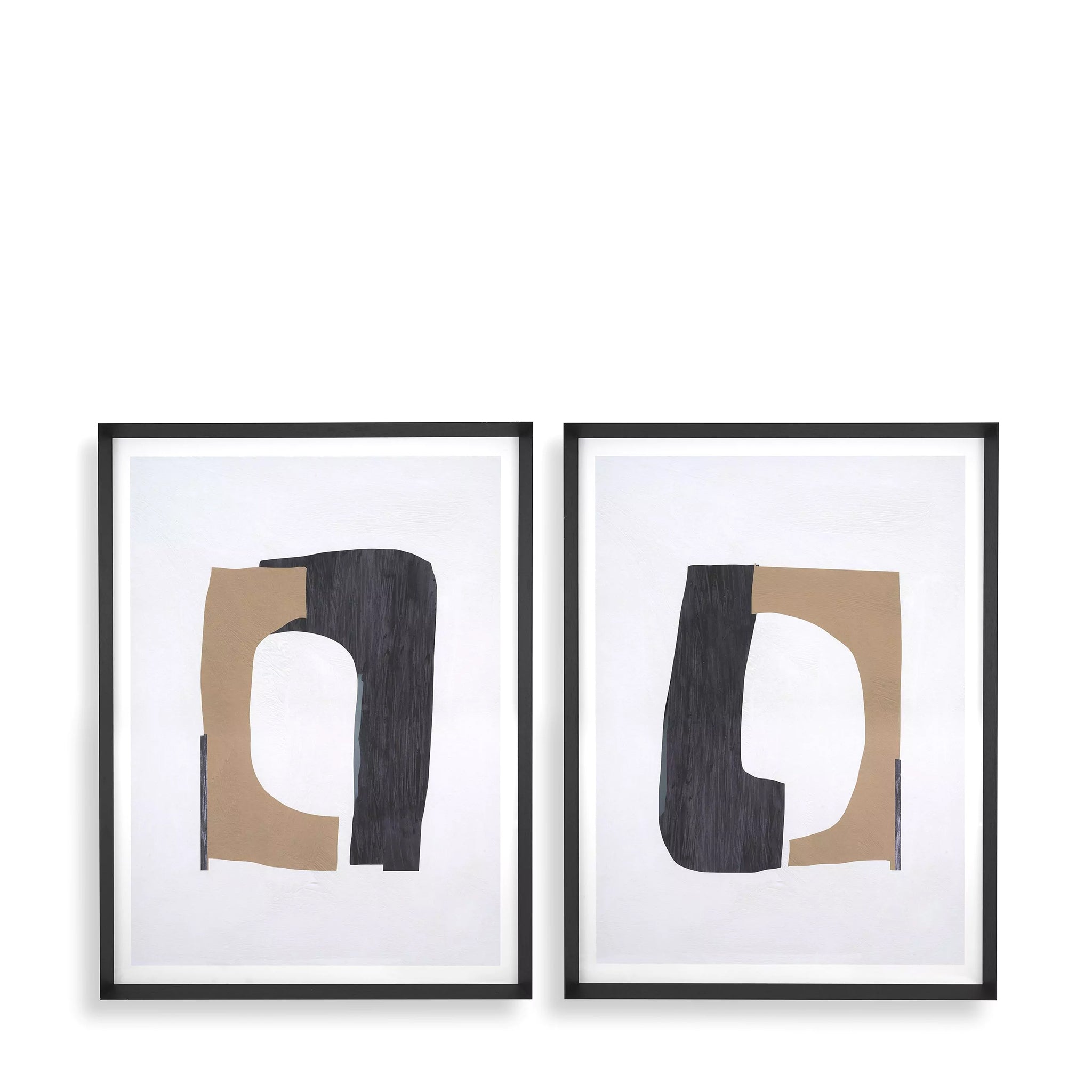 eichholtz carboard cutouts set of 2 frames