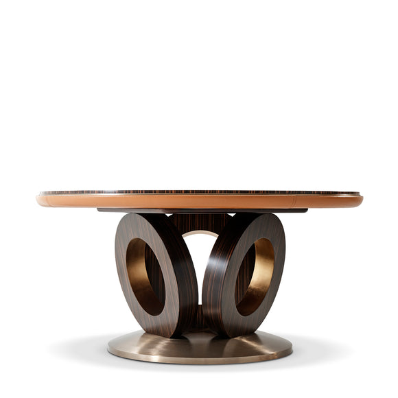 theodore alexander paradox round dining table dining tables