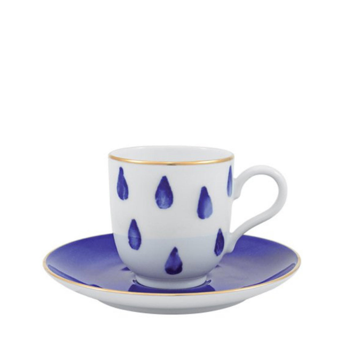 porcel atlantico coffee cup and saucer set of 6 tea & coffee