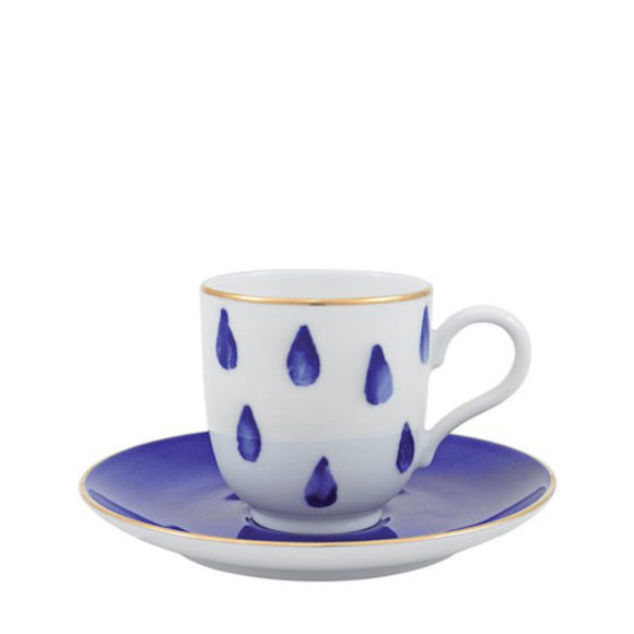 porcel atlantico coffee cup and saucer set of 6 tea & coffee 