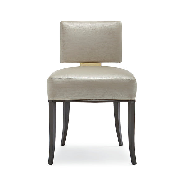 caracole reserved seating side dining chairs