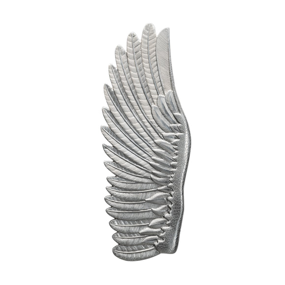 that's living feather  nickel left wall sconce wall sconce