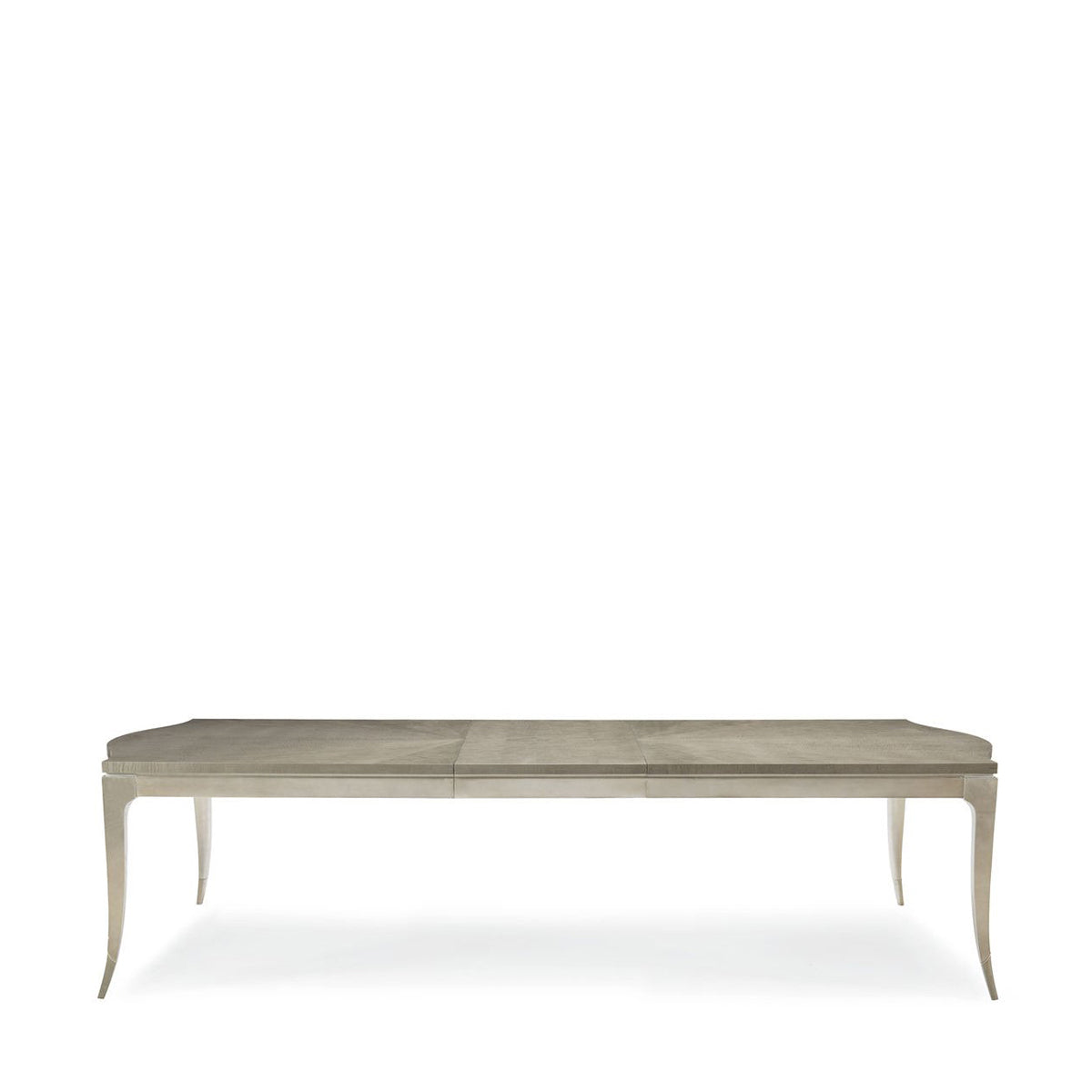 caracole on a silver platter dining tables