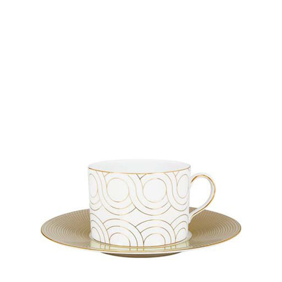 porcel infinity myth tea cup and saucer 23 cl tea & coffee 