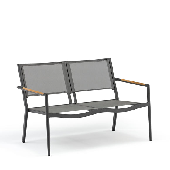 that's living outdoor polo wt 2-seater sofa without cushion outdoor sofas & sectionals