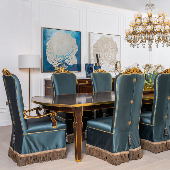 theodore alexander sebastiano extending dining table dining tables