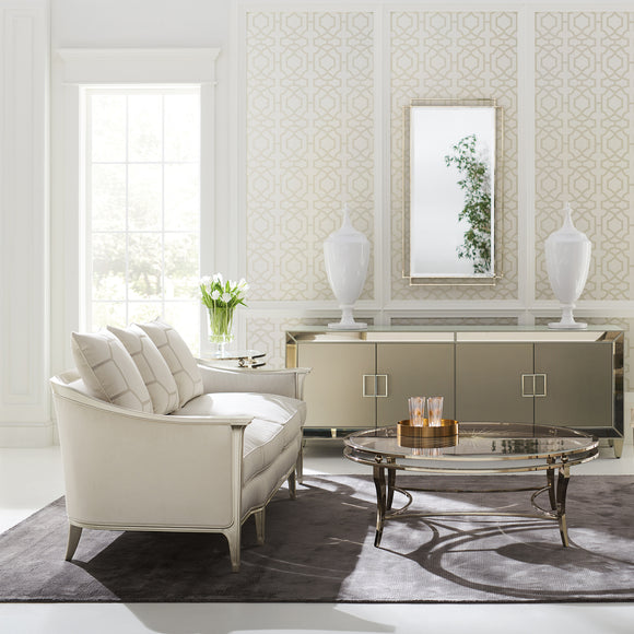 caracole eaves drop sofa loveseats & sofas