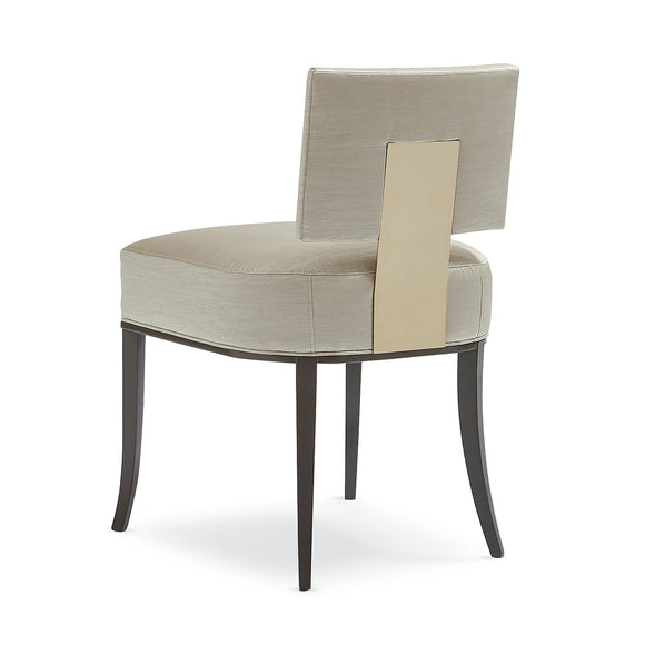 caracole reserved seating side dining chairs 