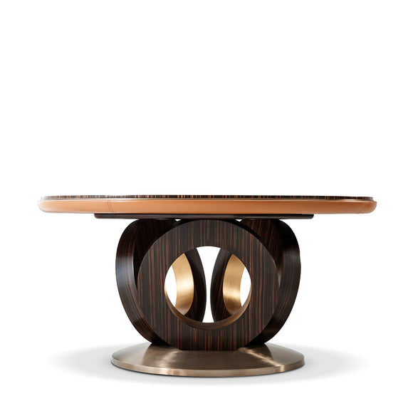theodore alexander paradox round dining table dining tables