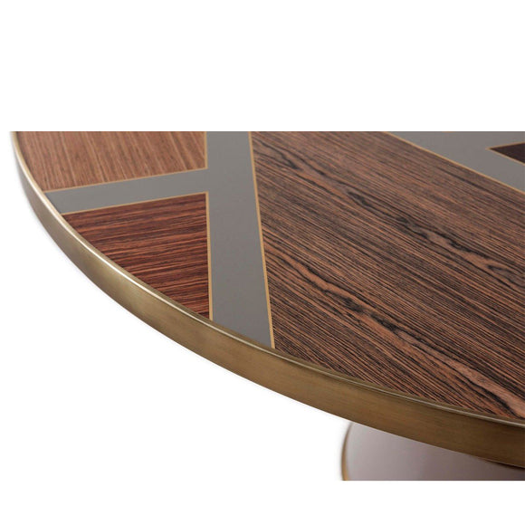 theodore alexander iconic large round dining table dining tables