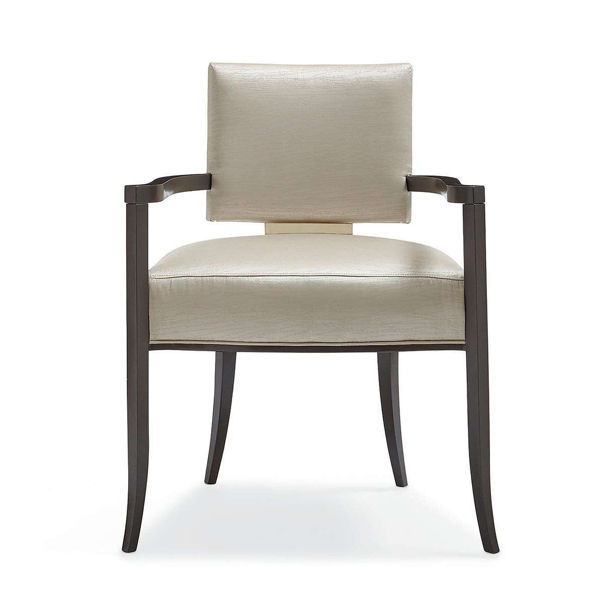caracole reserved seating arm dining chairs