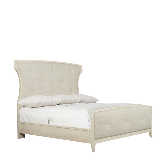 bernhardt east hampton upholstered bed  king beds