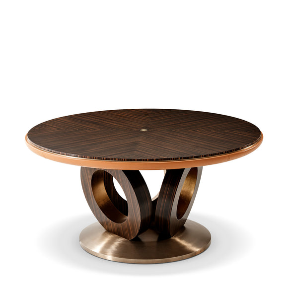 theodore alexander paradox round dining table dining tables