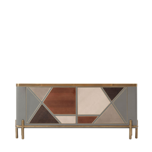 theodore alexander iconic cabinet iii sideboards & buffets