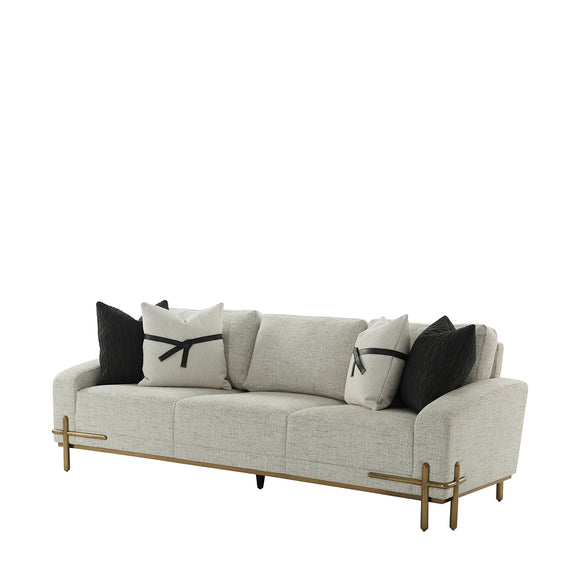 theodore alexander iconic upholstered sofa loveseats & sofas