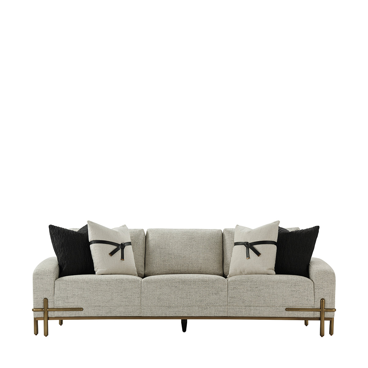 theodore alexander iconic upholstered sofa loveseats & sofas