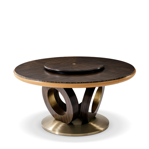 theodore alexander paradox round dining table dining tables