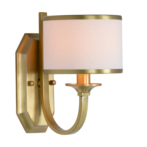 that's living alora brass wall lamp wall sconce