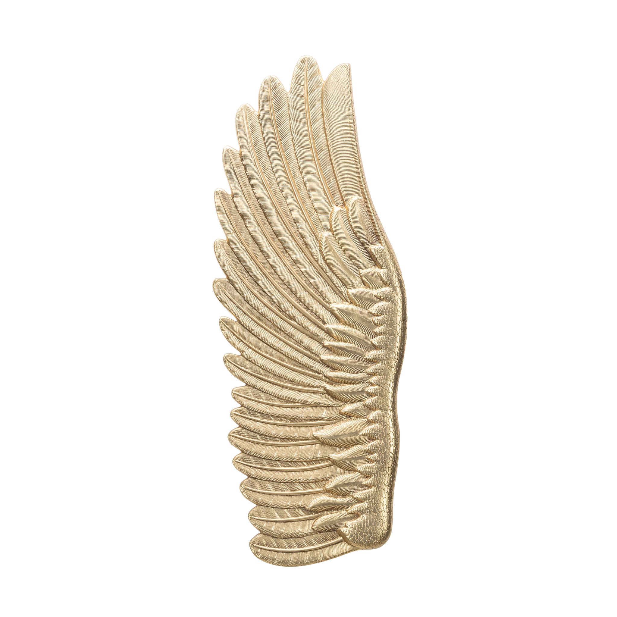 that's living feather brass left wall sconce wall sconce