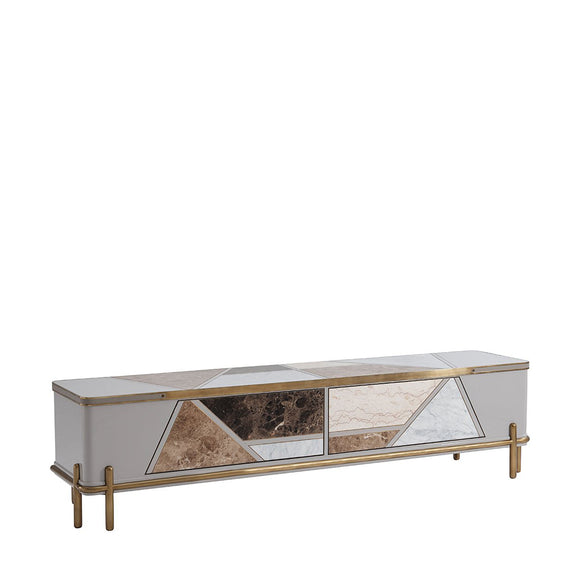 theodore alexander iconic tv cabinet ii cabinets