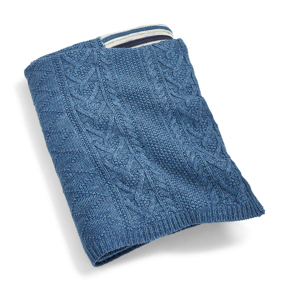 ralph lauren rl flag throw blanket blue home accessories