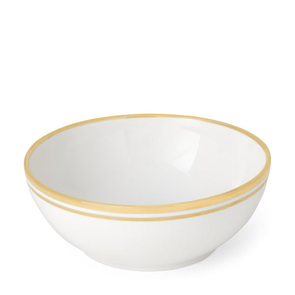 ralph lauren wilshire cereal bowl white gold bowls