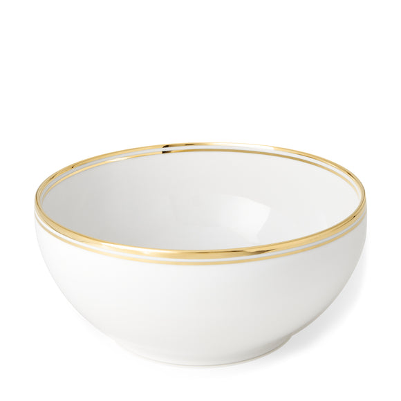 ralph lauren wilshire serving bowl white gold bowls