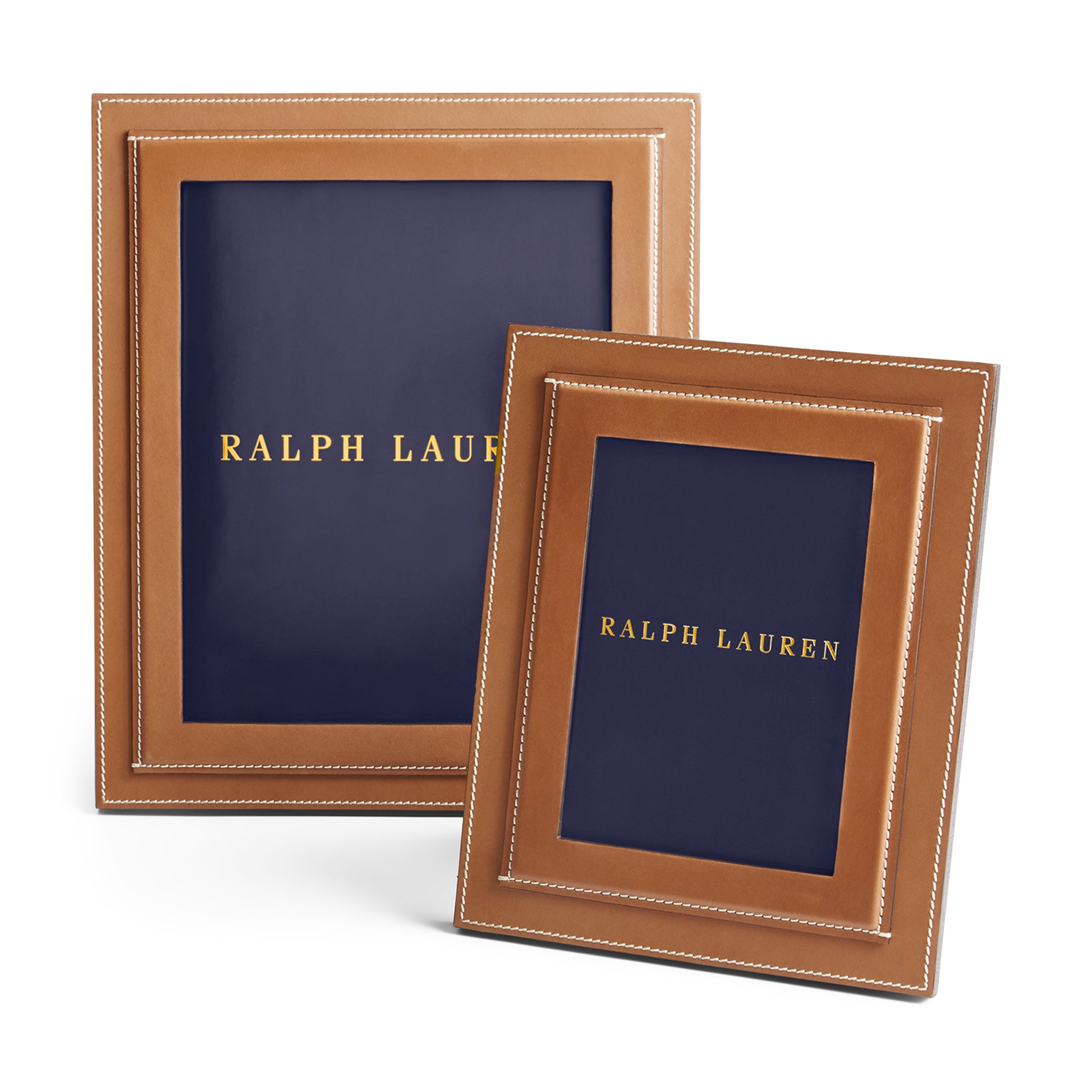 ralph lauren brennan leather frame small saddle frames
