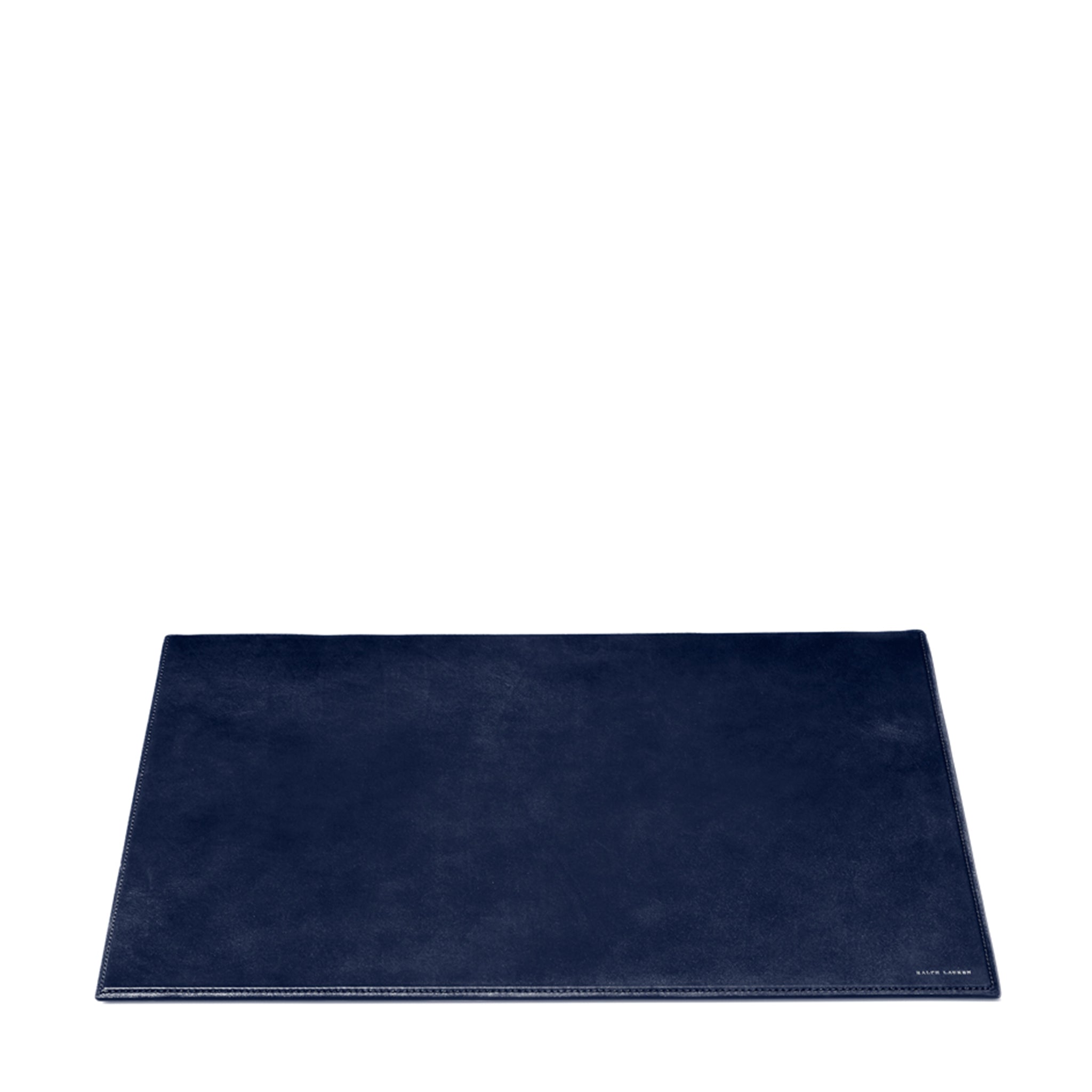ralph lauren brennan desk blotter navy blue marine home accessories