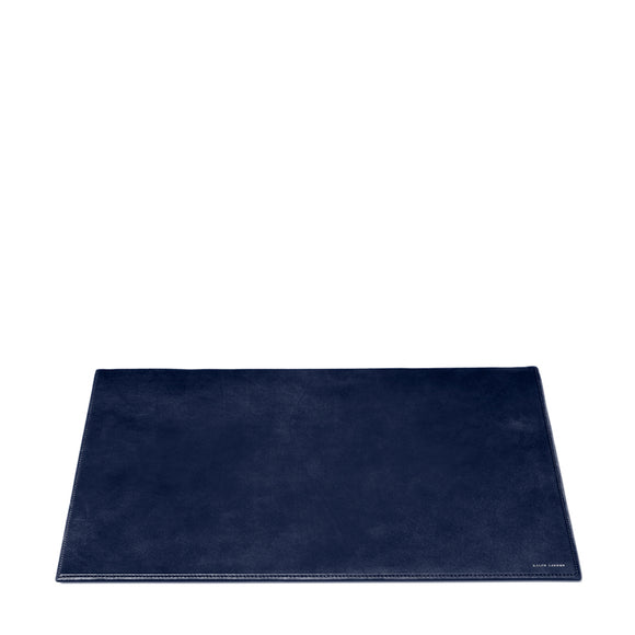 ralph lauren brennan desk blotter navy blue marine home accessories