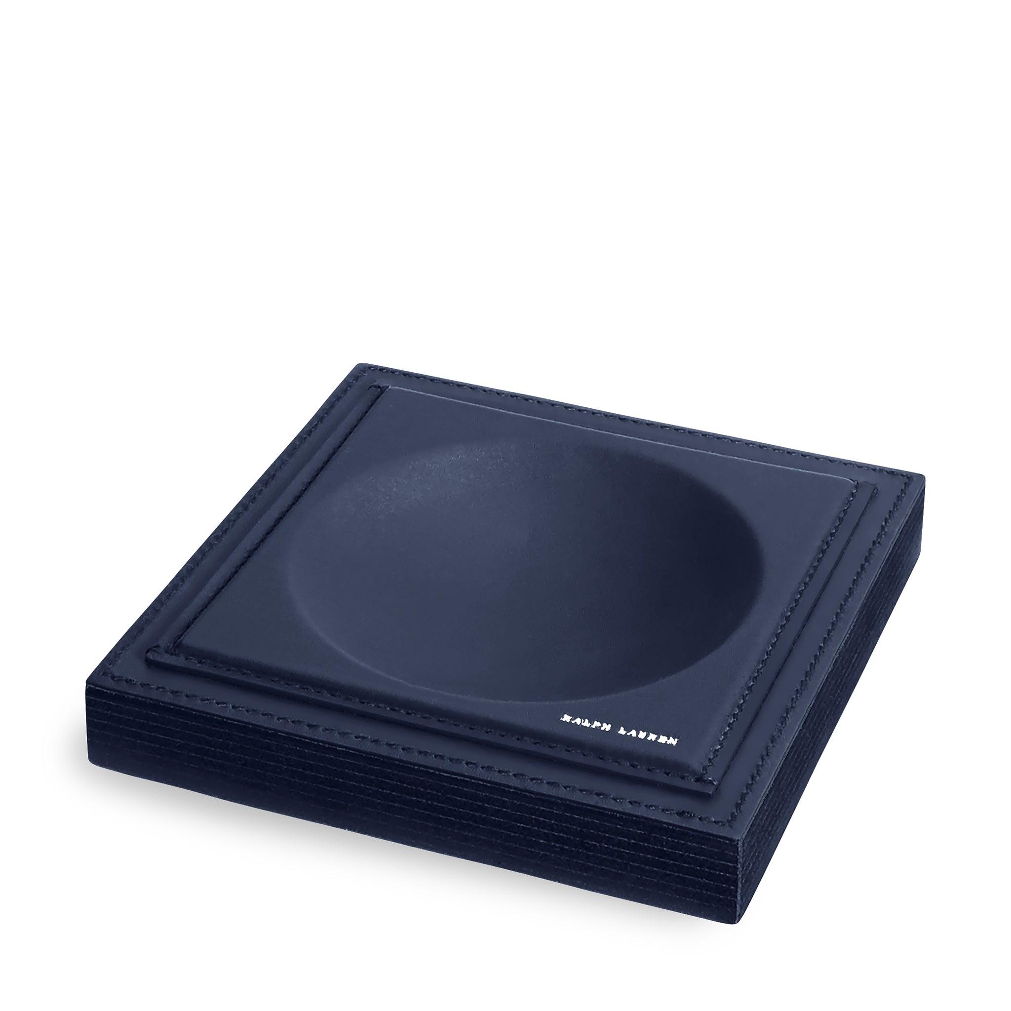 ralph lauren brennan desk catchall navy home accessories