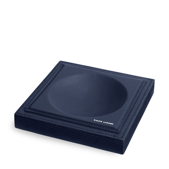 ralph lauren brennan desk catchall navy home accessories