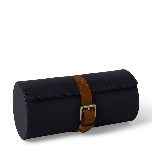 ralph lauren toledo watch travel case navy blue home accessories