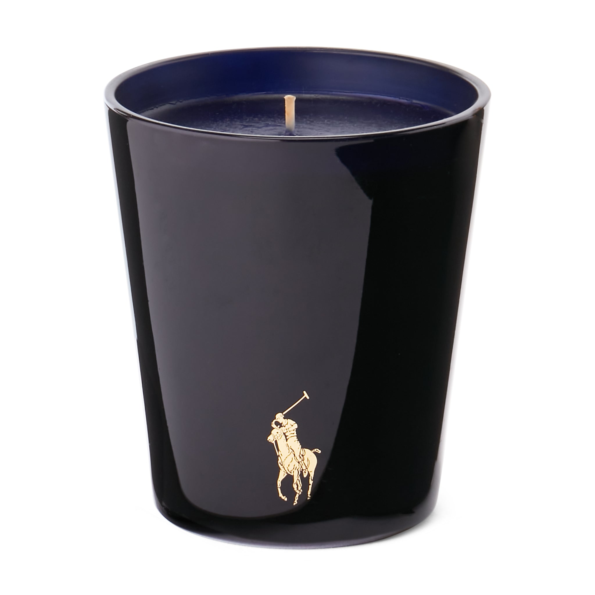 ralph lauren round hill candle navy and gold scented candles