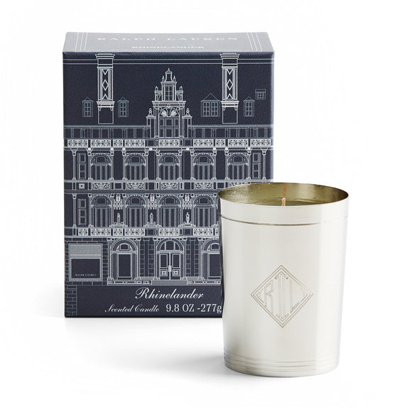 ralph lauren rhinelander flagship candle - silver scented candles