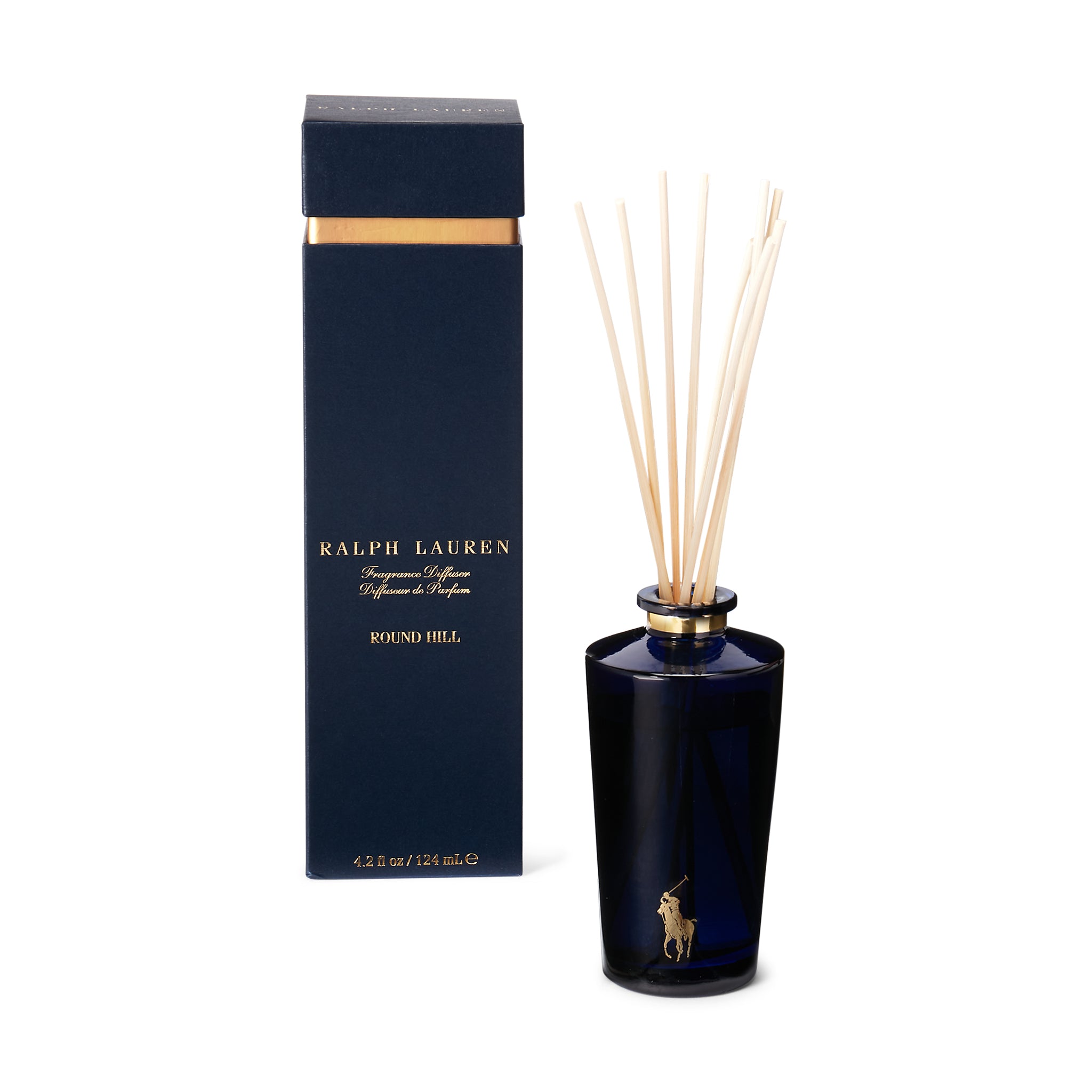 ralph lauren round hill diffuser navy and gold diffusers