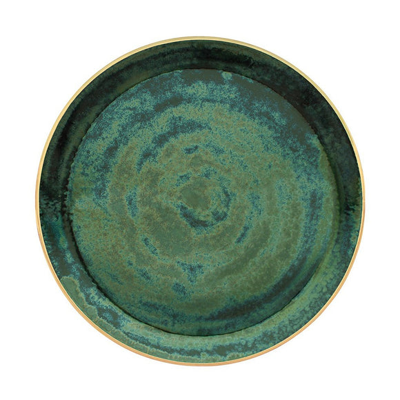 porcel lush forest flat tart platter 31cm serving platters