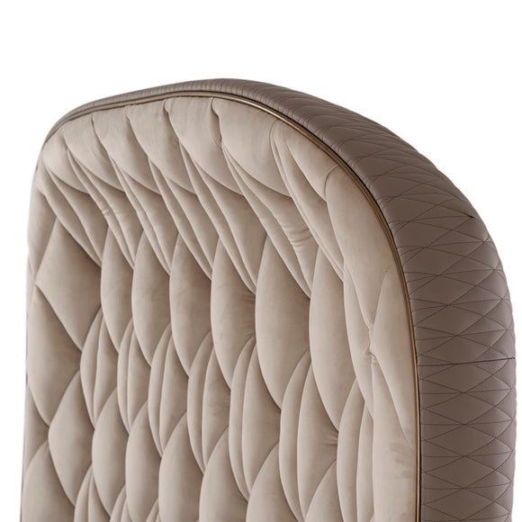 theodore alexander iconic upholstered us king bed beds