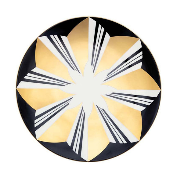 porcel stripes coupe service plate 31cm plates