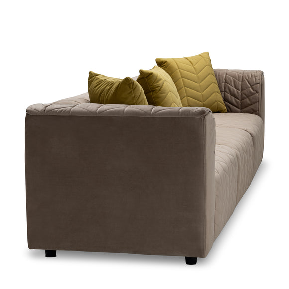 that's living langdon velvet 3 seater composition loveseats & sofas