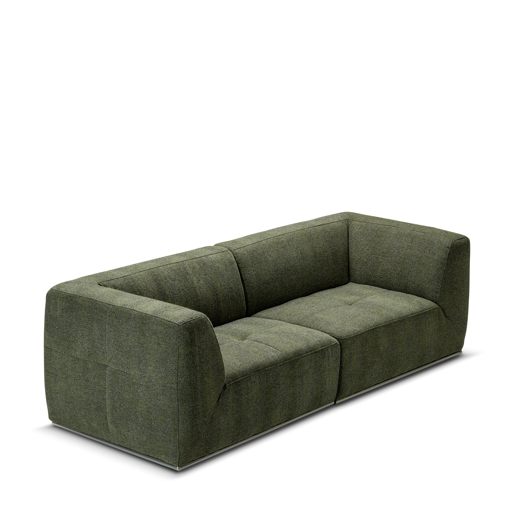 that's living new frontier moss 2-seater composition loveseats & sofas
