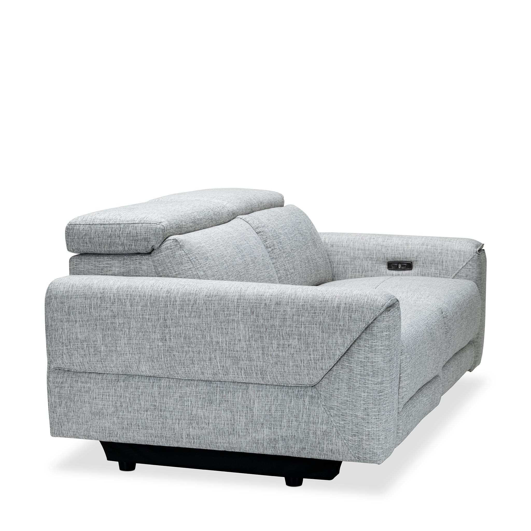 that's living angela chroma loveseat with  electric headrest composition loveseats & sofas