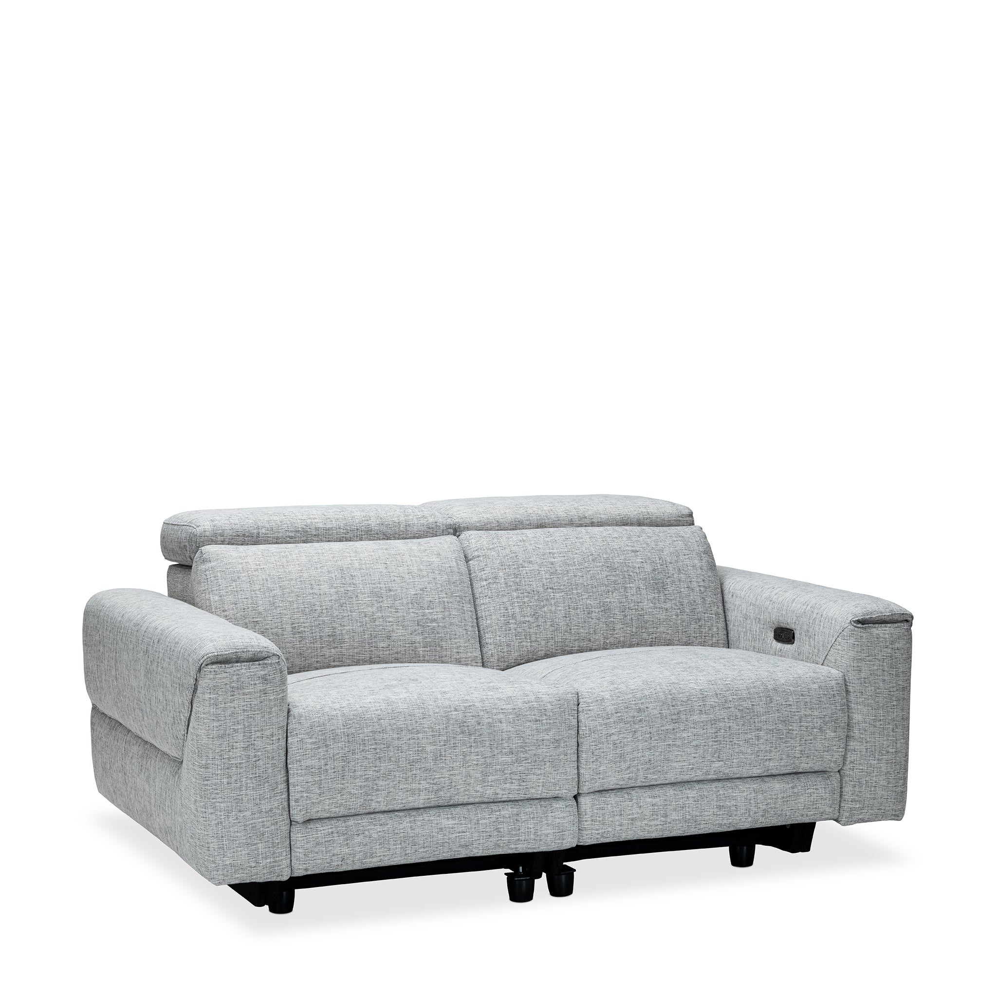 that's living angela chroma loveseat with  electric headrest composition loveseats & sofas