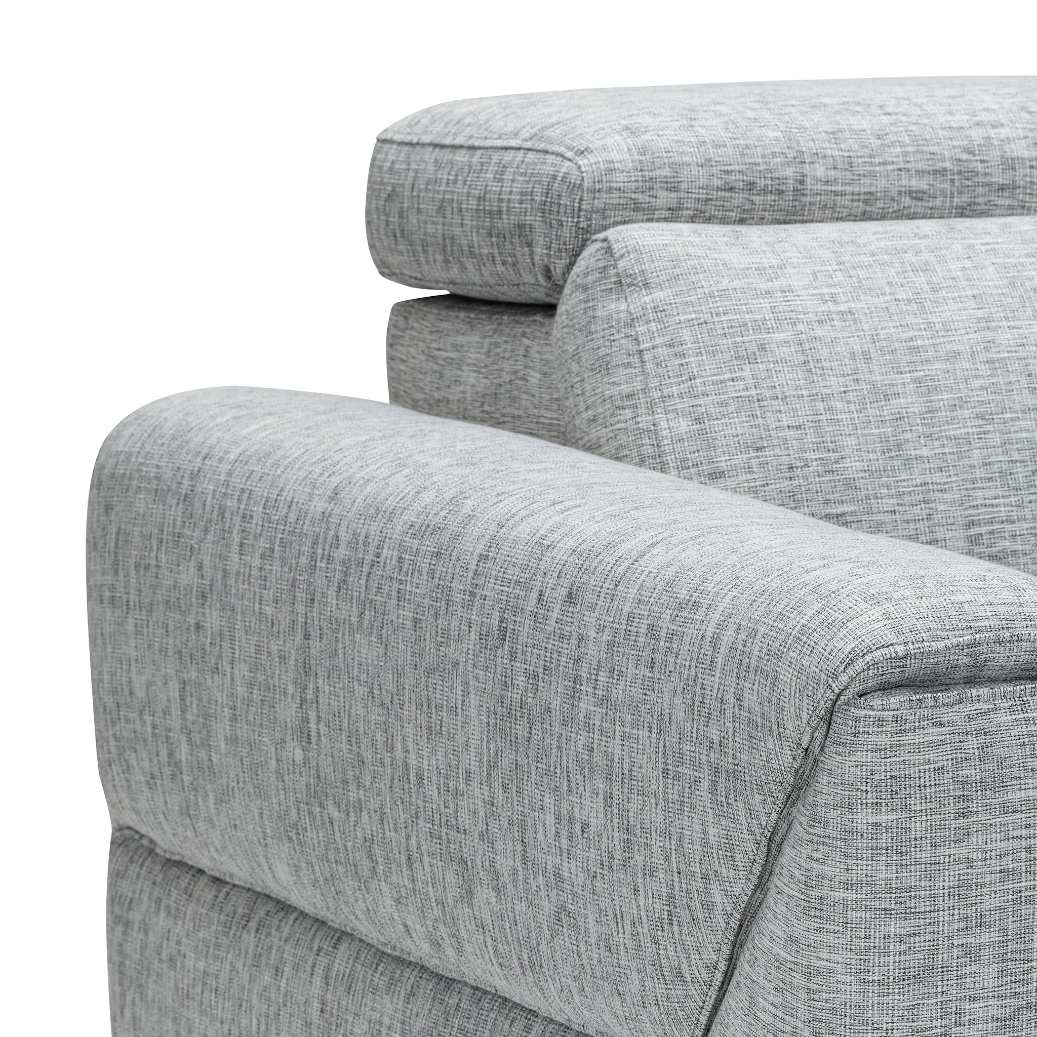that's living angela chroma loveseat with  electric headrest composition loveseats & sofas