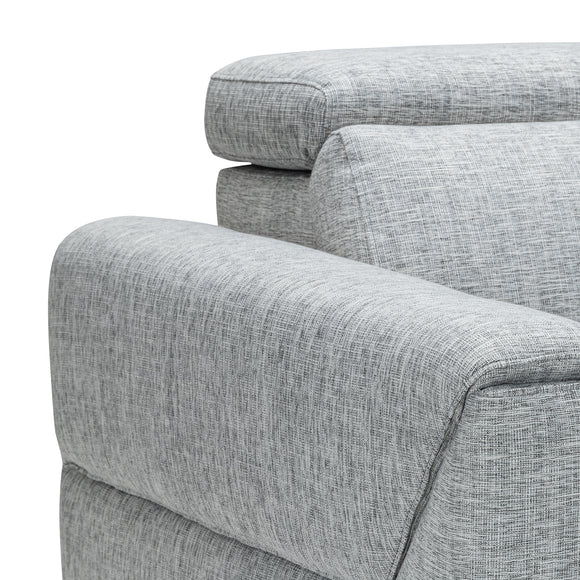 that's living angela chroma loveseat with  electric headrest composition loveseats & sofas